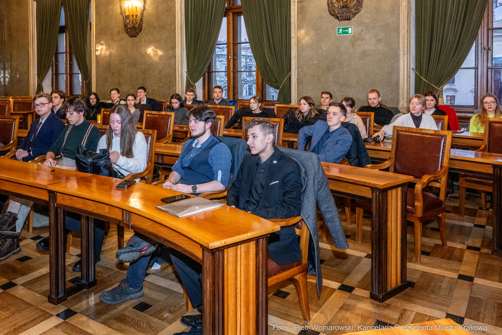 Kulig Andrzej, Poczet Rajców i Radnych Miasta Krakowa, Młodzieżowa Rada Miasta Krakowa  Autor: P. Wojnarowski