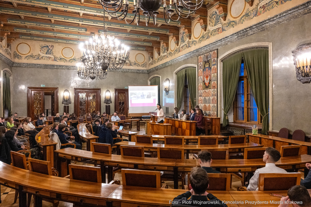 Kulig Andrzej, Poczet Rajców i Radnych Miasta Krakowa, Młodzieżowa Rada Miasta Krakowa  Autor: P. Wojnarowski