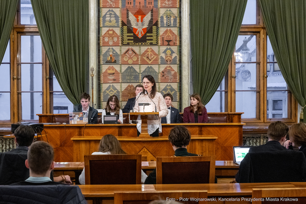 Kulig Andrzej, Poczet Rajców i Radnych Miasta Krakowa, Młodzieżowa Rada Miasta Krakowa  Autor: P. Wojnarowski