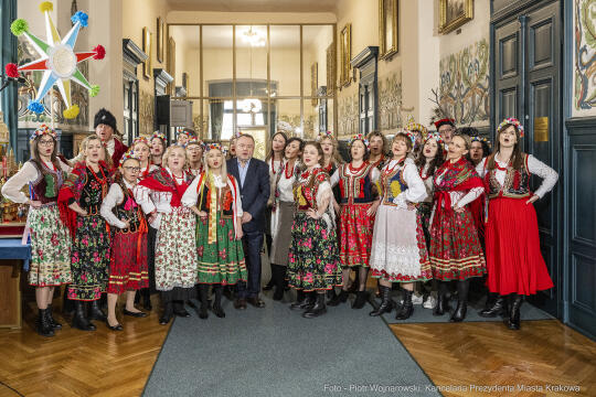 pw_168_004_fot. piotr wojnarowski.jpg-kolędowanie, Urząd Miasta Krakowa, Kulig Andrzej