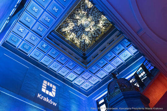 pw_169_003_fot. piotr wojnarowski.jpg-korpus, dyplomatyczny, spotkanie, Majchrowski, Kraków