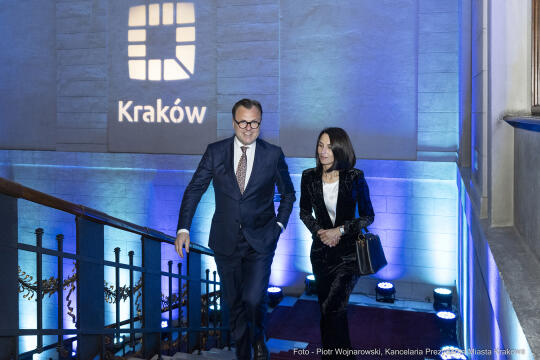 pw_169_005_fot. piotr wojnarowski.jpg-korpus, dyplomatyczny, spotkanie, Majchrowski, Kraków