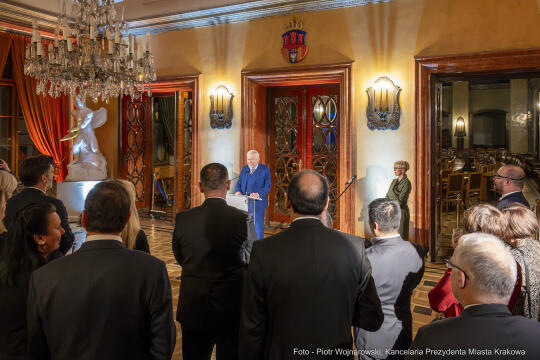 pw_169_016_fot. piotr wojnarowski.jpg-korpus, dyplomatyczny, spotkanie, Majchrowski, Kraków