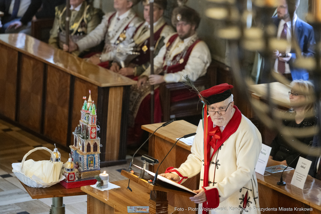 opłatek, spotkanie, Stowarzyszenie Gmin i Powiatów Małopolski, Ryś, Majchrowski, Kosiniak-Kamysz  Autor: P. Wojnarowski