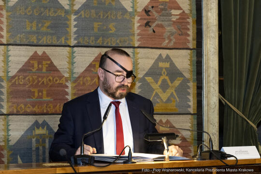 rady dzielnic, konwent, Kulig, Fryczek, Buszek, inauguracja, posiedzenie, spotkanie, przewodniczący