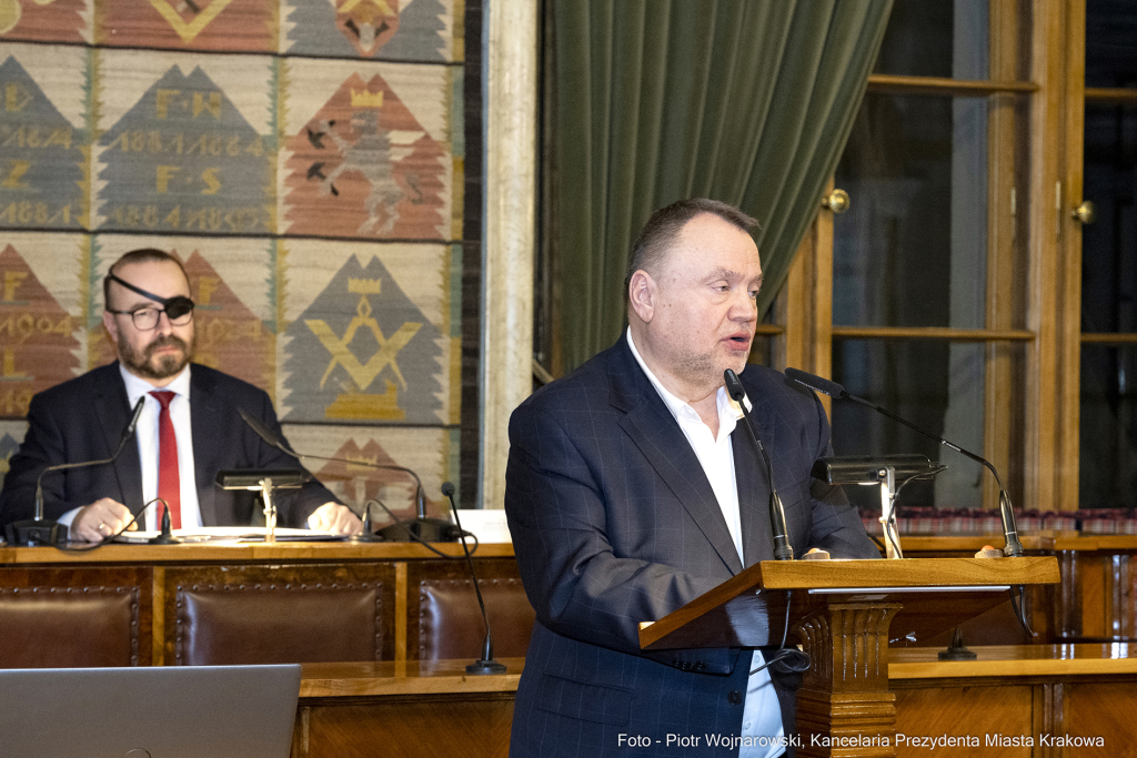 rady dzielnic, konwent, Kulig, Fryczek, Buszek, inauguracja, posiedzenie, spotkanie, przewodniczący  Autor: P. Wojnarowski