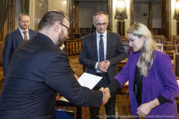 rady dzielnic, konwent, Kulig, Fryczek, Buszek, inauguracja, posiedzenie, spotkanie, przewodniczący