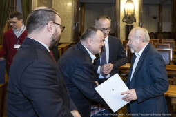 rady dzielnic, konwent, Kulig, Fryczek, Buszek, inauguracja, posiedzenie, spotkanie, przewodniczący