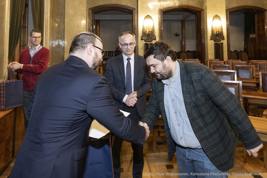 rady dzielnic, konwent, Kulig, Fryczek, Buszek, inauguracja, posiedzenie, spotkanie, przewodniczący  Autor: P. Wojnarowski