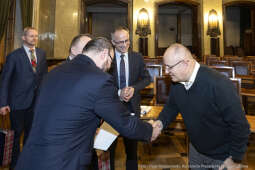 rady dzielnic, konwent, Kulig, Fryczek, Buszek, inauguracja, posiedzenie, spotkanie, przewodniczący