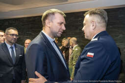 Policja, Ledzion, emerytura, Morajka, nominacja, Kraków, Kulig Andrzej, Kochańczyk, uroczystość