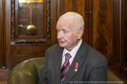 wręczenie, medal, Majchrowski, WiRWP, Platosz, Związek Weteranów i Rezerwistów Wojska Polskiego,