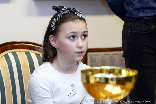 badminton, medaliści, Akademia Badmintona, Kraków, spotkanie, pełnomocnik, Janusz Kozioł