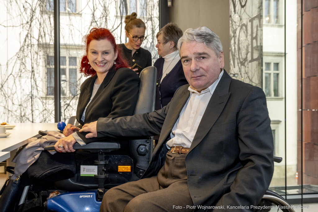 Społeczna Powiatowa Rada ds. Osób Niepełnosprawnych, Kulig, spotkanie, Kraków  Autor: P. Wojnarowski