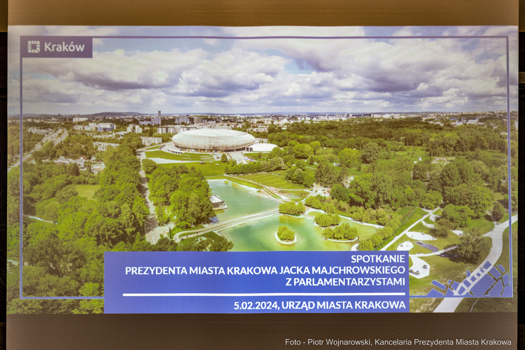 parlamentarzści, Majchrowski, spotkanie, Fedorowicz, Miszalski, Raś, Marek, Sowa, Wassermann, Gose  Autor: P. Wojnarowski