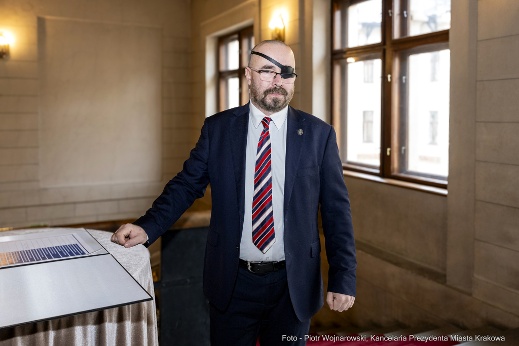 parlamentarzści, Majchrowski, spotkanie, Fedorowicz, Miszalski, Raś, Marek, Sowa, Wassermann, Gose  Autor: P. Wojnarowski