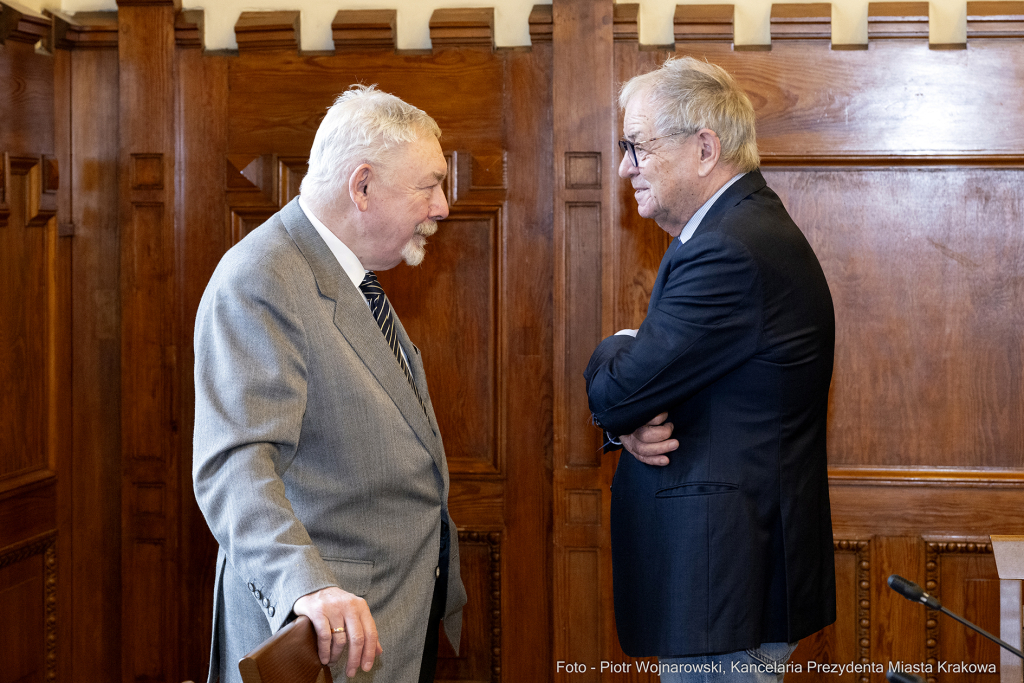 parlamentarzści, Majchrowski, spotkanie, Fedorowicz, Miszalski, Raś, Marek, Sowa, Wassermann, Gose  Autor: P. Wojnarowski