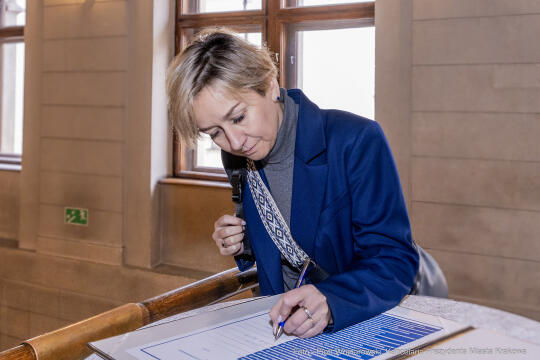 parlamentarzści, Majchrowski, spotkanie, Fedorowicz, Miszalski, Raś, Marek, Sowa, Wassermann, Gose