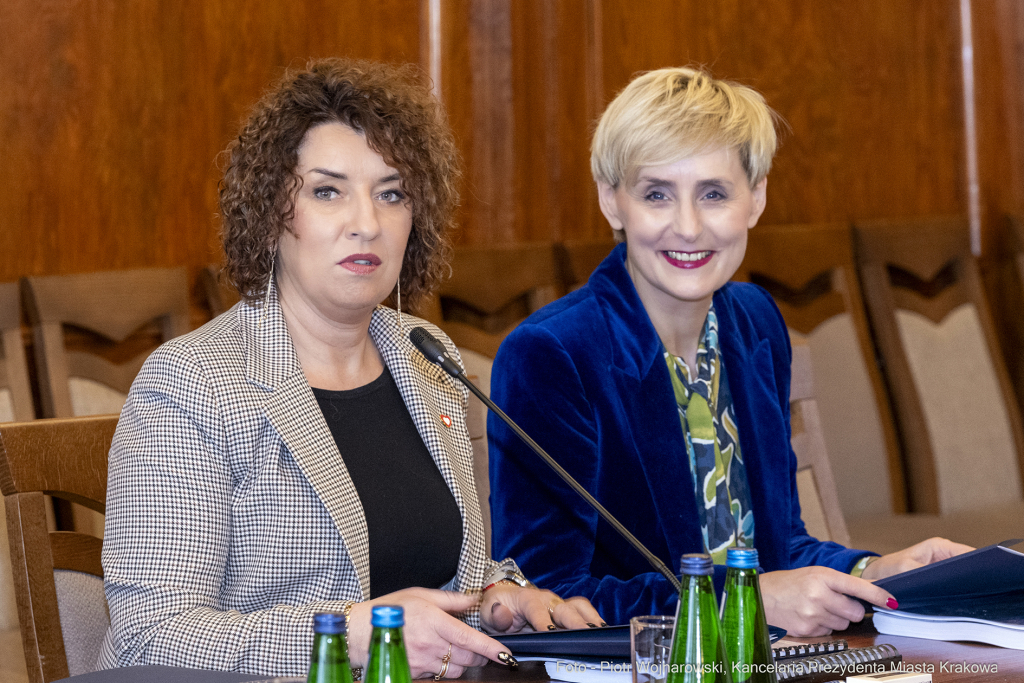 parlamentarzści, Majchrowski, spotkanie, Fedorowicz, Miszalski, Raś, Marek, Sowa, Wassermann, Gose  Autor: P. Wojnarowski