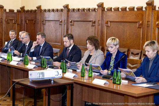 parlamentarzści, Majchrowski, spotkanie, Fedorowicz, Miszalski, Raś, Marek, Sowa, Wassermann, Gose