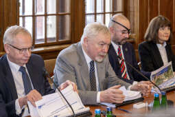 parlamentarzści, Majchrowski, spotkanie, Fedorowicz, Miszalski, Raś, Marek, Sowa, Wassermann, Gose