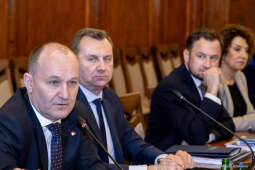 parlamentarzści, Majchrowski, spotkanie, Fedorowicz, Miszalski, Raś, Marek, Sowa, Wassermann, Gose