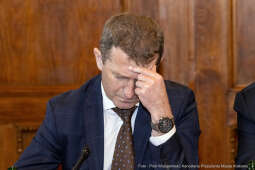 parlamentarzści, Majchrowski, spotkanie, Fedorowicz, Miszalski, Raś, Marek, Sowa, Wassermann, Gose