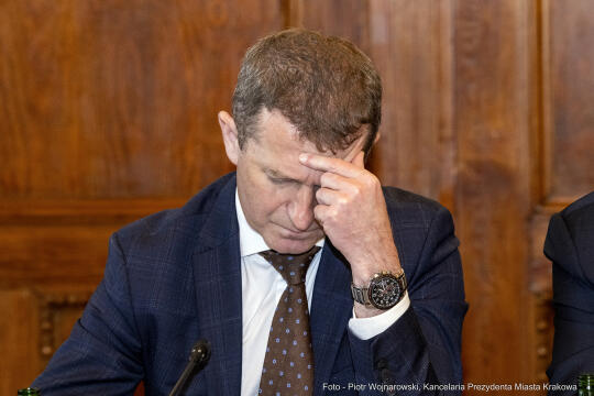 parlamentarzści, Majchrowski, spotkanie, Fedorowicz, Miszalski, Raś, Marek, Sowa, Wassermann, Gose