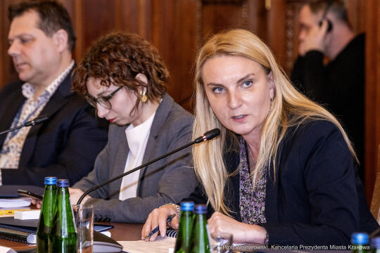 parlamentarzści, Majchrowski, spotkanie, Fedorowicz, Miszalski, Raś, Marek, Sowa, Wassermann, Gose