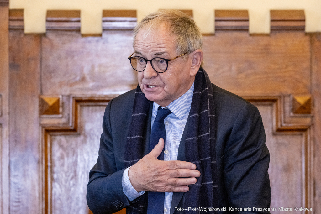 parlamentarzści, Majchrowski, spotkanie, Fedorowicz, Miszalski, Raś, Marek, Sowa, Wassermann, Gose  Autor: P. Wojnarowski