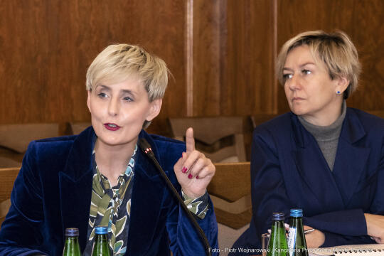 parlamentarzści, Majchrowski, spotkanie, Fedorowicz, Miszalski, Raś, Marek, Sowa, Wassermann, Gose