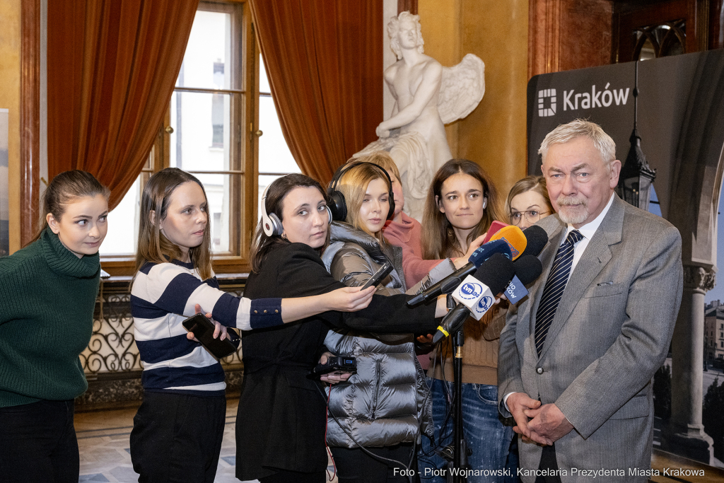 parlamentarzści, Majchrowski, spotkanie, Fedorowicz, Miszalski, Raś, Marek, Sowa, Wassermann, Gose  Autor: P. Wojnarowski