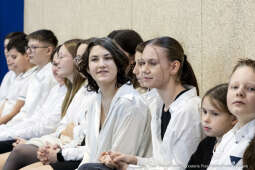 szkoła,  nr 89, os. Piastów, sala gimnastyczna, otwarcie, Majchrowski, Miszalski, Pietrzyk, otofot