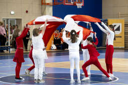 szkoła,  nr 89, os. Piastów, sala gimnastyczna, otwarcie, Majchrowski, Miszalski, Pietrzyk, otofot