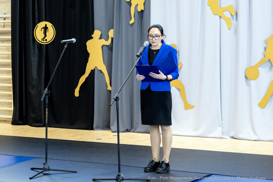 Szkoła nr 89, otwarcie, hala, Majchrowski