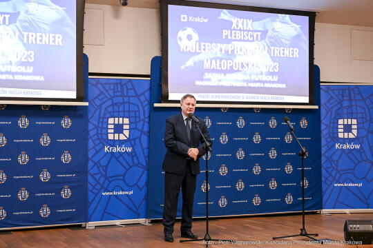 gala, plebiscyt, XXIX, piłka nożna, Małopolska, najlepszy piłkarz, najlepszy trener, Majchrowski