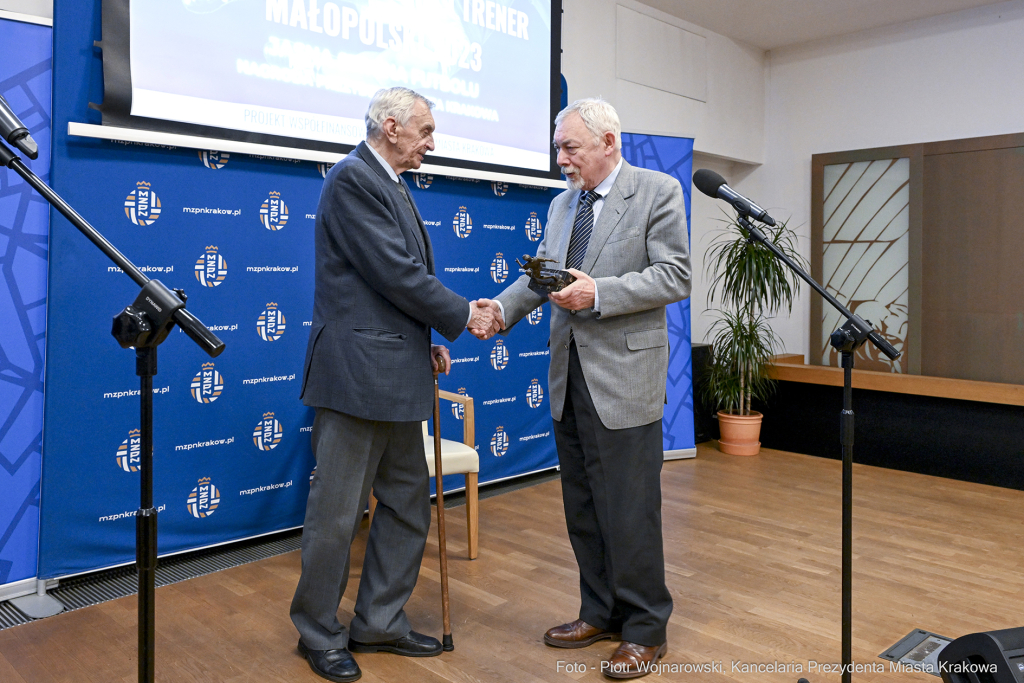 gala, plebiscyt, XXIX, piłka nożna, Małopolska, najlepszy piłkarz, najlepszy trener, Majchrowski  Autor: P. Wojnarowski