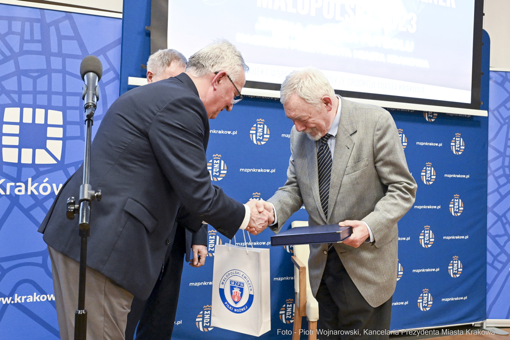 gala, plebiscyt, XXIX, piłka nożna, Małopolska, najlepszy piłkarz, najlepszy trener, Majchrowski  Autor: P. Wojnarowski