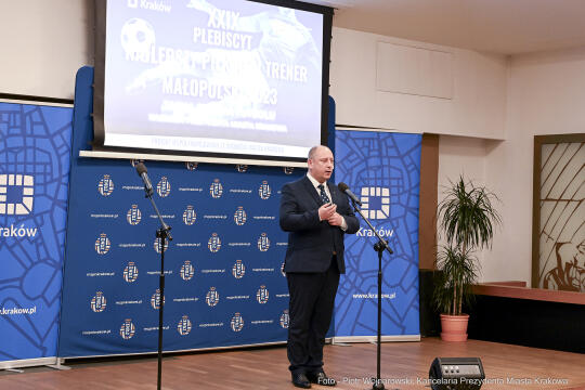 gala, plebiscyt, XXIX, piłka nożna, Małopolska, najlepszy piłkarz, najlepszy trener, Majchrowski