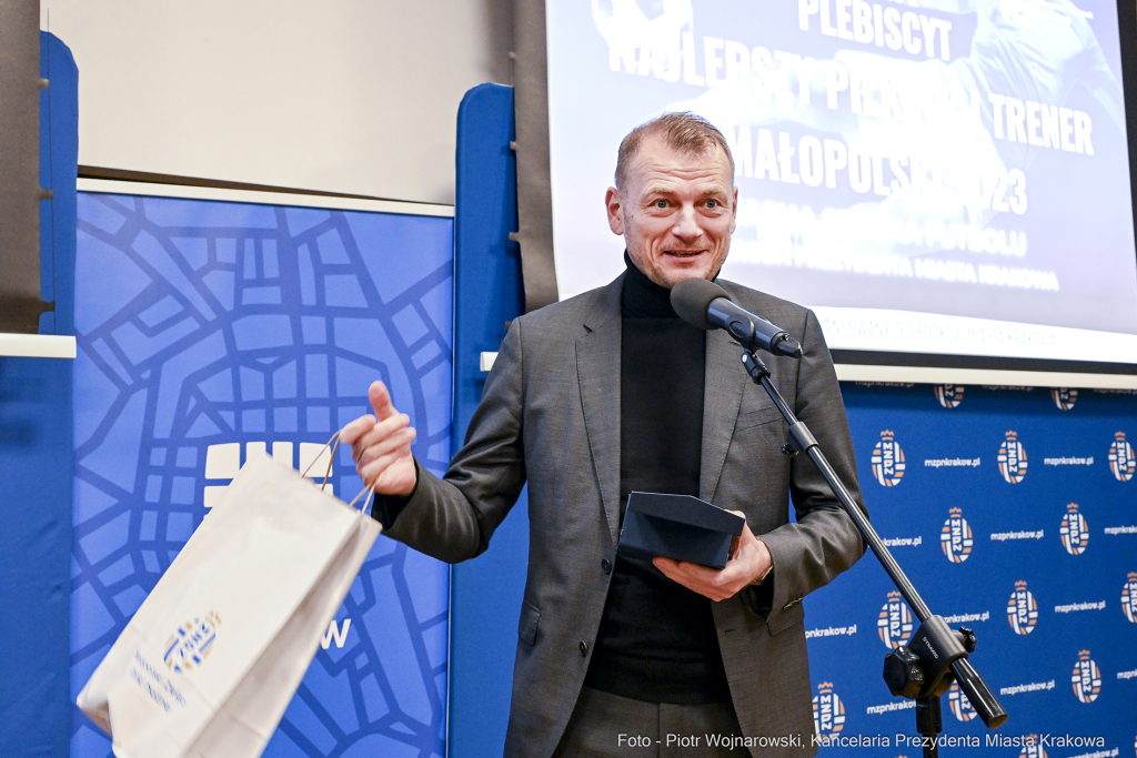 gala, plebiscyt, XXIX, piłka nożna, Małopolska, najlepszy piłkarz, najlepszy trener, Majchrowski  Autor: P. Wojnarowski