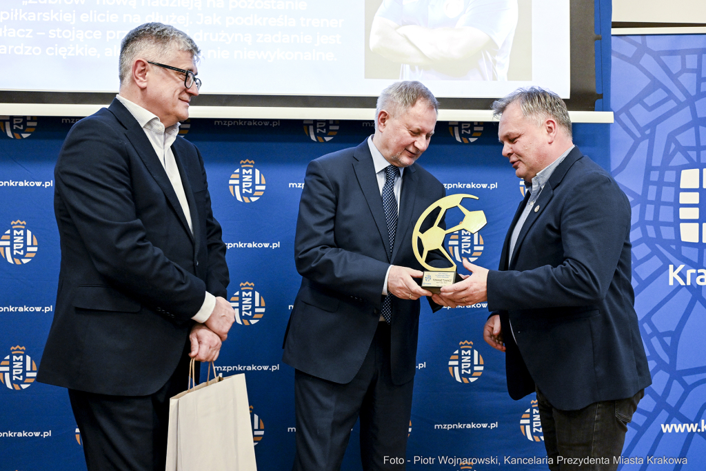 gala, plebiscyt, XXIX, piłka nożna, Małopolska, najlepszy piłkarz, najlepszy trener, Majchrowski  Autor: P. Wojnarowski