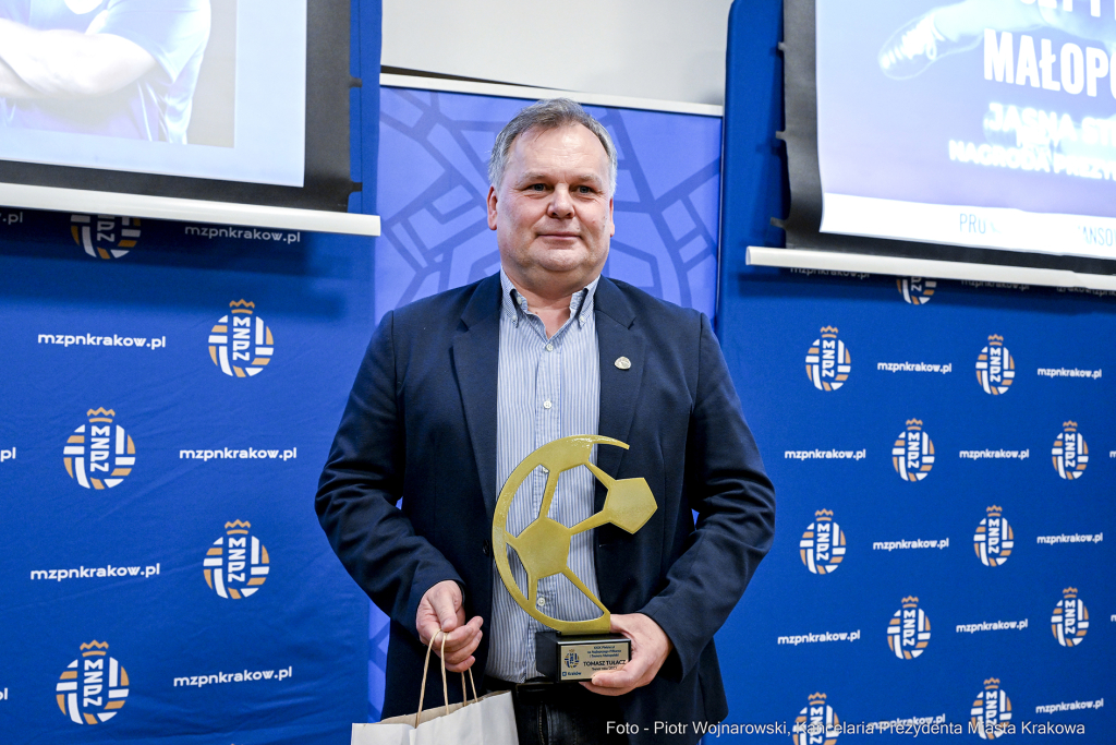 gala, plebiscyt, XXIX, piłka nożna, Małopolska, najlepszy piłkarz, najlepszy trener, Majchrowski  Autor: P. Wojnarowski