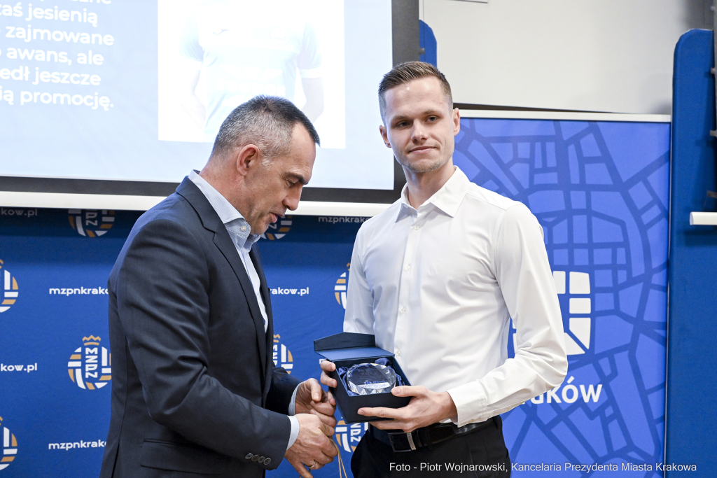 gala, plebiscyt, XXIX, piłka nożna, Małopolska, najlepszy piłkarz, najlepszy trener, Majchrowski  Autor: P. Wojnarowski