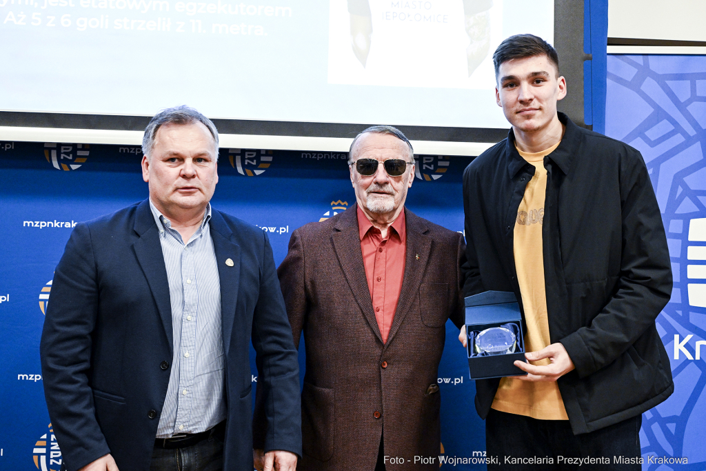 gala, plebiscyt, XXIX, piłka nożna, Małopolska, najlepszy piłkarz, najlepszy trener, Majchrowski  Autor: P. Wojnarowski