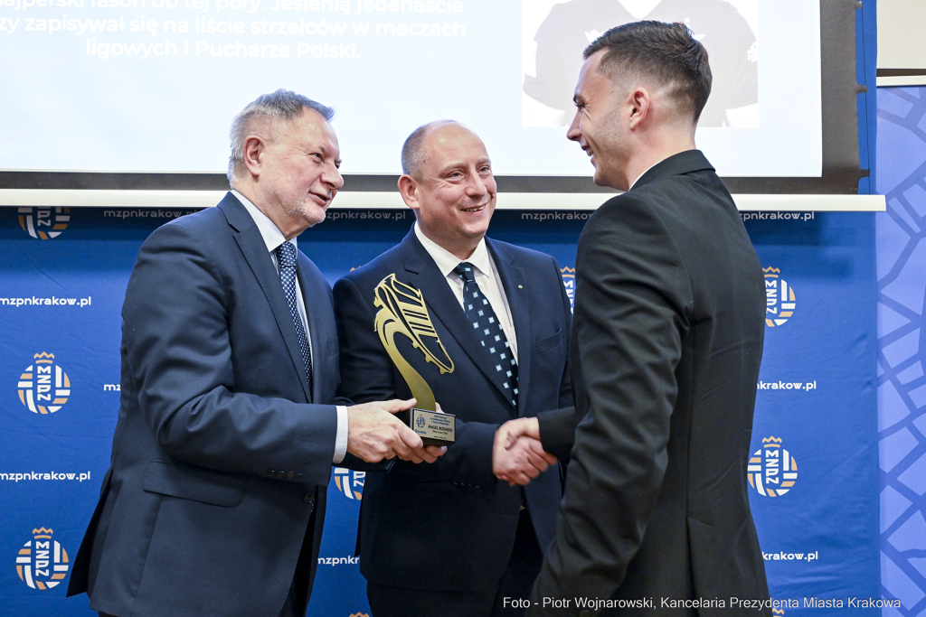 gala, plebiscyt, XXIX, piłka nożna, Małopolska, najlepszy piłkarz, najlepszy trener, Majchrowski  Autor: P. Wojnarowski