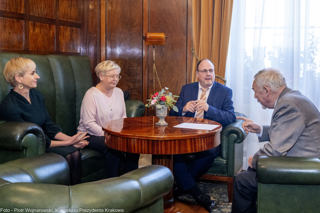 pw_188_022_fot. piotr wojnarowski.jpg-burmistrz Norymbergi, spotkanie, Majchrowski, Vogel  Autor: P. Wojnarowski