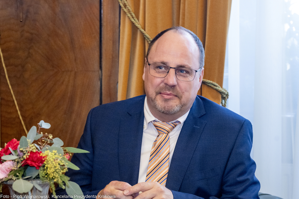 pw_188_023_fot. piotr wojnarowski.jpg-burmistrz Norymbergi, spotkanie, Majchrowski, Vogel  Autor: P. Wojnarowski