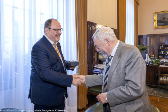 pw_188_027_fot. piotr wojnarowski.jpg-burmistrz Norymbergi, spotkanie, Majchrowski, Vogel