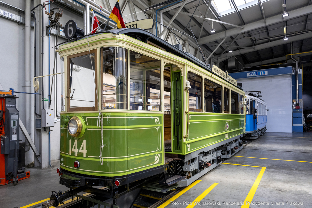 burmistrz, Norymbergi, Kośmider, Vogel, Zeppelin, tramwaj, prezetacja, wagon, Brożka, MPK, odnowie  Autor: P. Wojnarowski