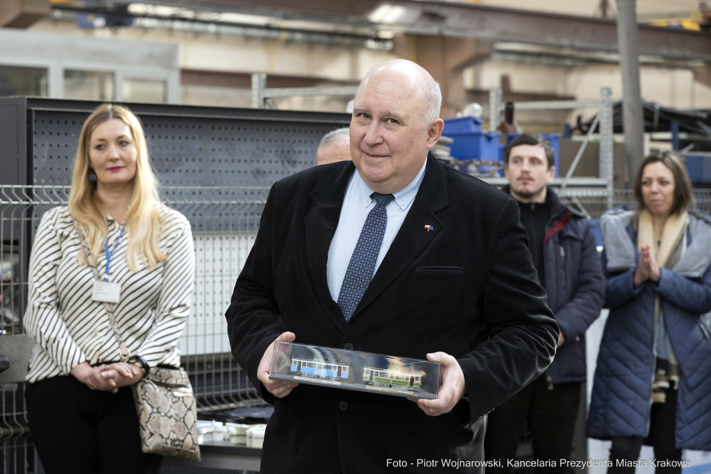 burmistrz, Norymbergi, Kośmider, Vogel, Zeppelin, tramwaj, prezetacja, wagon, Brożka, MPK, odnowie  Autor: P. Wojnarowski